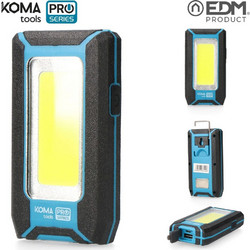 Koma Tools 8425998364446 Επαναφορτιζόμενος Προβολέας Εργασίας Led 500lm