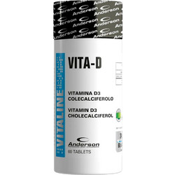 Anderson Vita-D Vitamin D3 Cholecalciferol 60 Ταμπλέτες