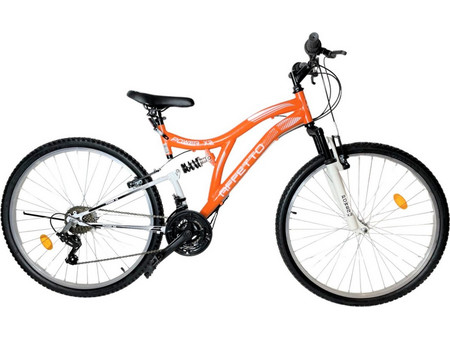 Affetto Power X2 Mountain Bike 26" με 21 Ταχύτητες Πορτοκαλί