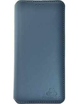 Powertech Slim Leather Book Grey (Samsung A5 2018)