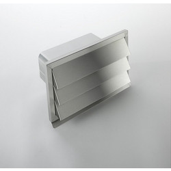 Elica KIT0121009 Ανοξείδωτη Ορθογώνια Εξωτερική Περσίδα 222X89 mm