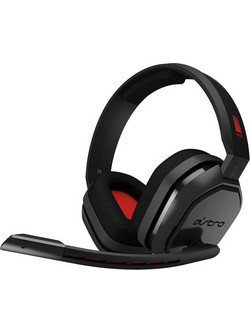 Astro A10 PS4 Ασύρματο Gaming Headset Over Ear Grey Red