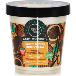 Natura Siberica Organic Shop Body Desserts Vanilla Whipped Ενυδατική Κρέμα Σώματος 450ml