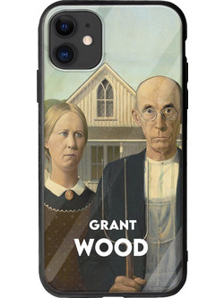 Θήκη Grant Wood iPhone 11 Groove TPU (Tempered Glass και TPU)