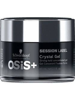 Schwarzkopf OSiS+ Session Label Crystal Gel Μαλλιών Δυνατό Κράτημα 65ml