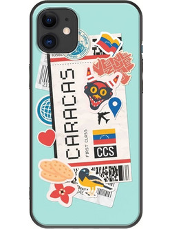 Θήκη Ticket To Caracas iPhone 11 Black TPU (Μαύρη Σιλικόνη)