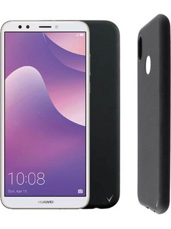 Volte-Tel Silicon TPU Θήκη Huawei Y7 2018 / Y7 Prime 2018 / Honor 7C 5.99in Camera Guard Black