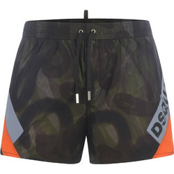 Dsquared2 Ανδρικό Μαγιό Σορτς με Σχέδια Πολύχρωμο D7B6T4120-308