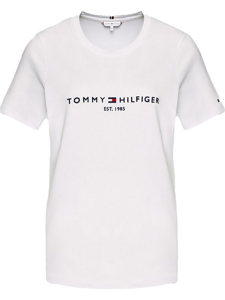 TOMMY HILFIGER ΜΠΛΟΥΖΑ HERITAGE HILFIGER C-NK REG TEE WW0WW31999-YBR White
