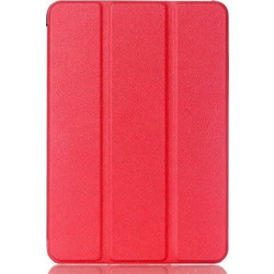 Θήκη Trifold Smart View και πίσω TPU για Galaxy Tab A T580/T585 10.1" - κόκκινο