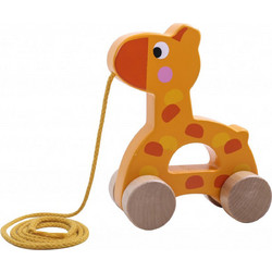 Tooky Toy Συρόμενη Καμηλοπάρδαλη 12+ Μηνών