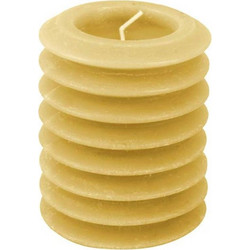 Κερί Circles PT3793YE 7,5x10cm Yellow Present Time Παραφίνη