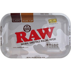 Raw Rolling Tray Δίσκος Arctic Camouflage Small (17x27cm)