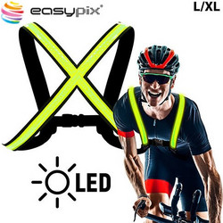 EASYPIX FULL SPECTRUM LED VEST STREETGLOW L/XL