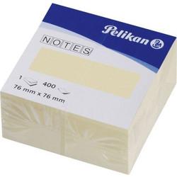 Pelikan Κύβος Αυτοκόλλητος Σημειώσεων Κίτρινος 76x76mm (200261)