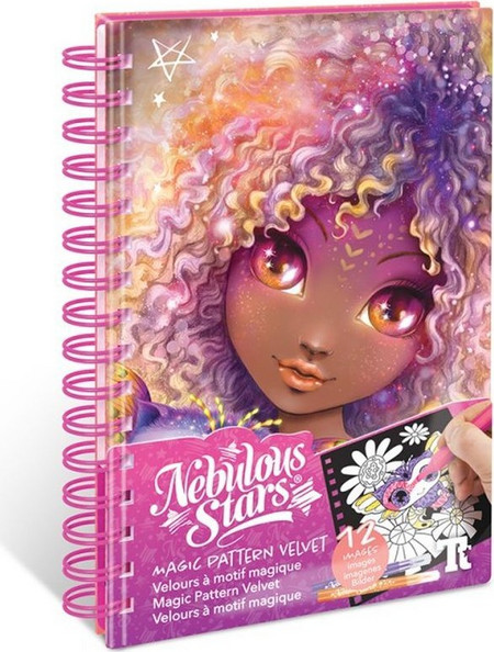 Nebulous Stars Small Creative Book-Magic Pattern Velvet (11026)