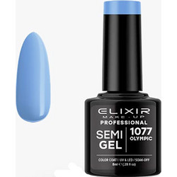 Elixir Semigel 1077 Ημιμόνιμο Βερνίκι Νυχιών 8ml
