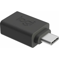 Logitech Μετατροπέας USB-C male σε USB-A female (956-000005)