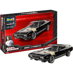 Revell Model Set Fast & Furious Dominics 1971 Plymouth GTX Συναρμολογούμενο Πλαστικό Μοντέλο Αυτοκίνητου 1:24
