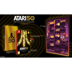 Atari 50 The Anniversary Celebration Collectror's Steelbook Edition Nintendo Switch