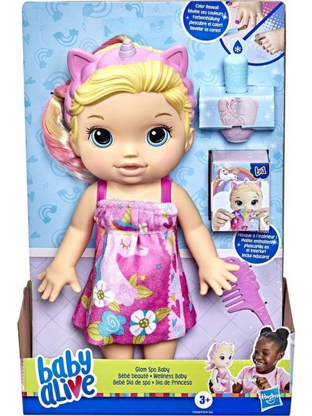 Hasbro Baby Alive Glam Spa Blonde