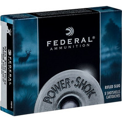 Federal Premium F203RS Power Shok Φυσίγγια Μονόβολα 20Cal 70mm 5τμχ