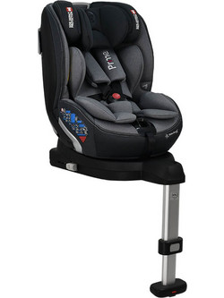 Bebe Stars Prime 360 Κάθισμα Αυτοκινήτου i-Size 0-36kg ISOfix Grey