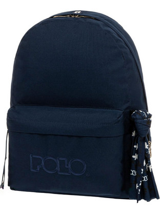 Polo Original Scarf Σχολική Τσάντα Πλάτης Γυμνασίου - Λυκείου Navy Μπλε 901135-5000