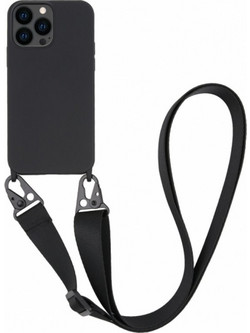 Vivanco Necklace Back Cover Black (iPhone 13 Pro)