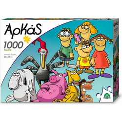 Puzzle Giochi Preziosi Ήρωες Αρκάς Β' 1000 Κομμάτια