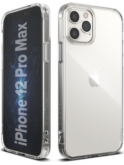 Θήκη Σιλικόνης Ringke Fusion PC Case with TPU Bumper for iPhone 12 Pro Max transparent (FSAP0056)