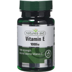 Natures Aid Vitamin E 1000iu 30 Μαλακές Κάψουλες