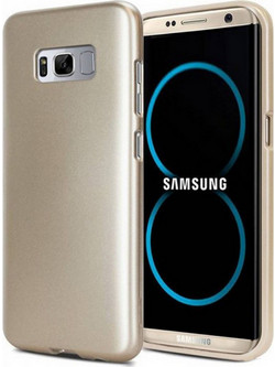 Mercury iJelly Back Cover Gold (Samsung Galaxy S8 Plus)