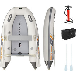 Aqua Marina U-Deluxe Φουσκωτή Βάρκα 3 Ατόμων με Κουπιά & Τρόμπα 15618