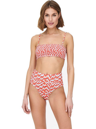 Only Amalie Bikini Set Μπουστάκι Κόκκινο 15251015