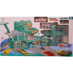 Zita Toys Σταθμός Sanitation με Αεροπλάνο Ήχους & Φως 005.660-A298