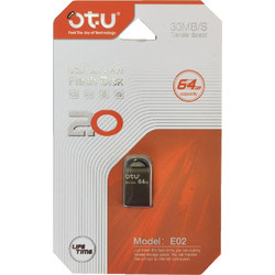 Otu E-02 64GB USB Stick 2.0 με USB-A
