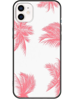 Θήκη Palms iPhone 12 mini Black TPU (Μαύρη Σιλικόνη)
