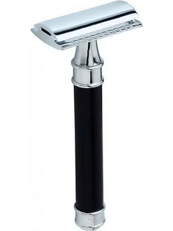 Pearl Shaving A141 Long Ξυραφάκι Ασφαλείας Κλειστού Τύπου Μαύρο 3τμχ
