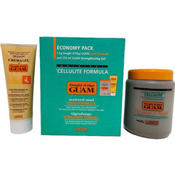 Guam(R) Set Seaweed Mud Cool Formula Κρυοθεραπεία Με Φύκια 1kg / 750ml + Guam Skin Strengthening Cream-Gel Κρέμα Σύσφιξης 250 ml