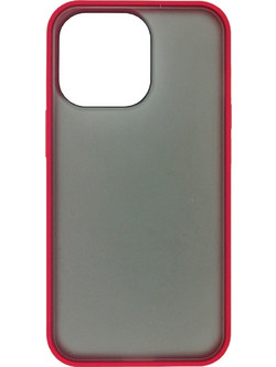 Mercury Peach Garden Bumper Back Cover Red (iPhone 13 Pro)