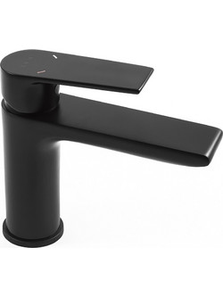 Clever Agora Xtreme Matte Black Μπαταρία Νιπτήρος Ισπανίας 60705