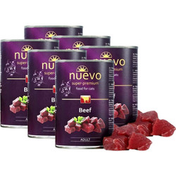 Nuevo Super Premium Adult with Beef 6x400gr