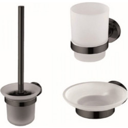 Ideal Standard IOM Σετ Αξεσουάρ Μπάνιου Μαύρα A9245XG