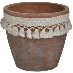 Inart Κασπώ Τσιμεντένιο Κεραμιδί 20x20x19cm 3-70-981-0012