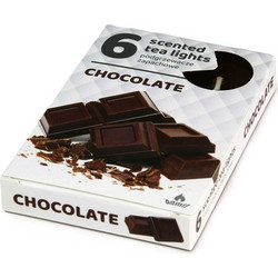 Κερί Ρεσώ Με Άρωμα Chocolate Σετ 6 Τεμαχίων