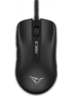 Alcatroz Asic 3 Ενσύρματο Ποντίκι Black