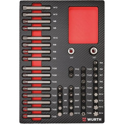 Wurth Συλλογή Συστήματος 4.4.1 Μύτες 47 Τεμάχια