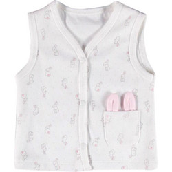 Γιλέκο βρεφικό Biorganic Mini Rabbit Pink 61294