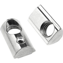 M6 Half Round Roll-in Spring Nut for 3030 Aluminum Profile